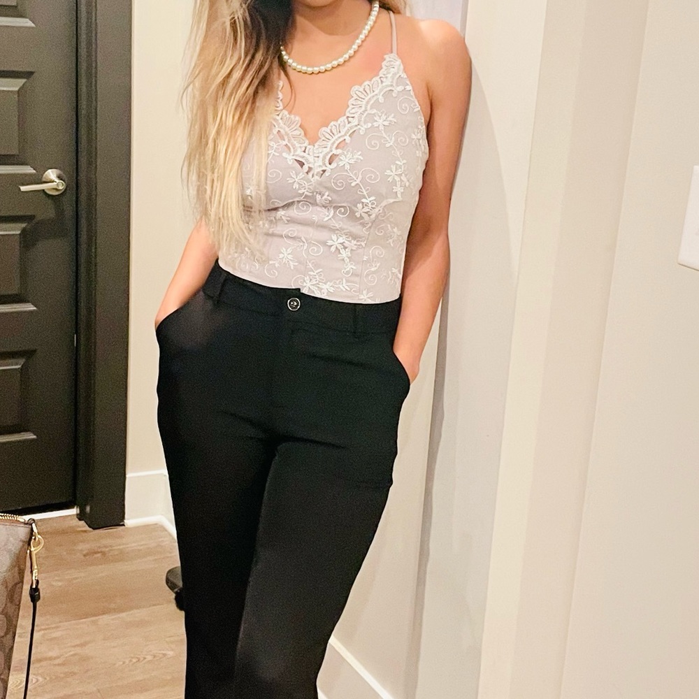 Silver bodysuit